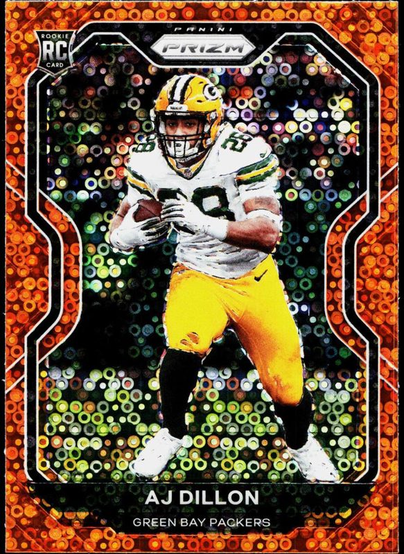 AJ Dillon, 2020 Panini Prizm Football