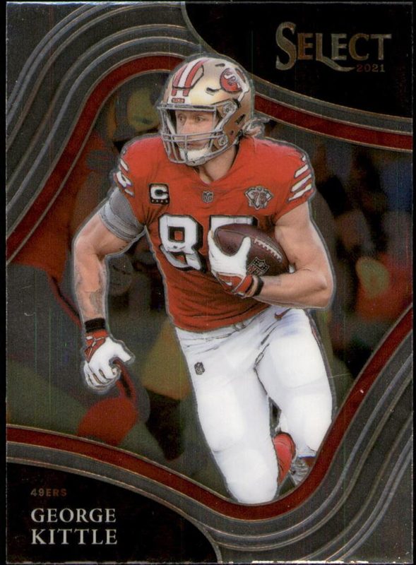 George Kittle, 2021 Panini Select Football