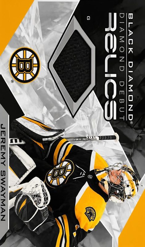 Jeremy Swayman, 2021 Upper Deck Black Diamond Hockey
