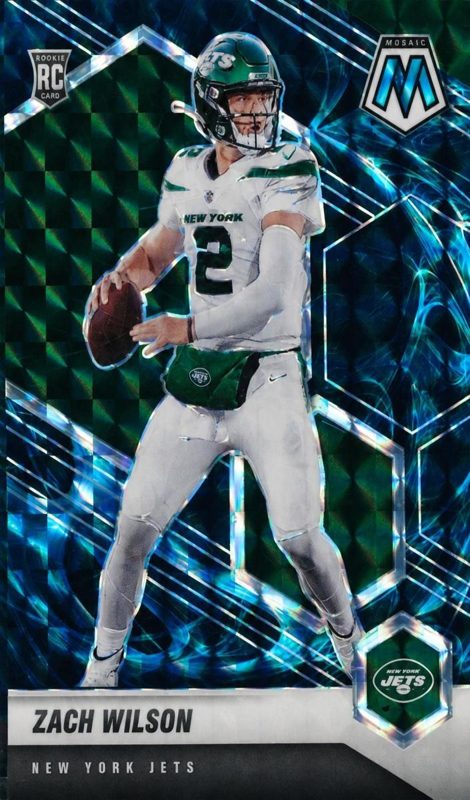 Zach Wilson, 2021 Panini Mosaic Football