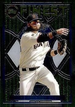 Brandon Crawford, 2022 Topps Finest Flashbacks Baseball