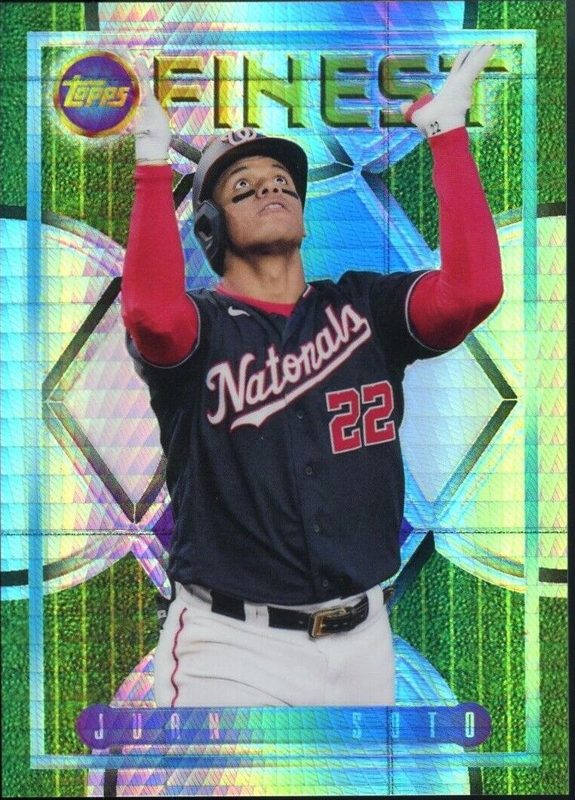 Juan Soto, 2022 Topps Finest Flashbacks Baseball