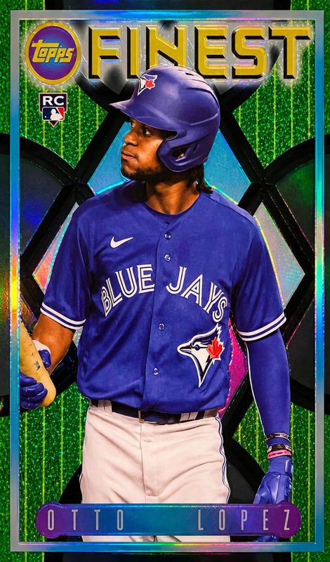 Otto Lopez, 2022 Topps Finest Flashbacks Baseball