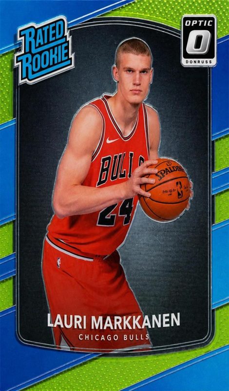 Lauri Markkanen, 2017 Donruss Optic Basketball