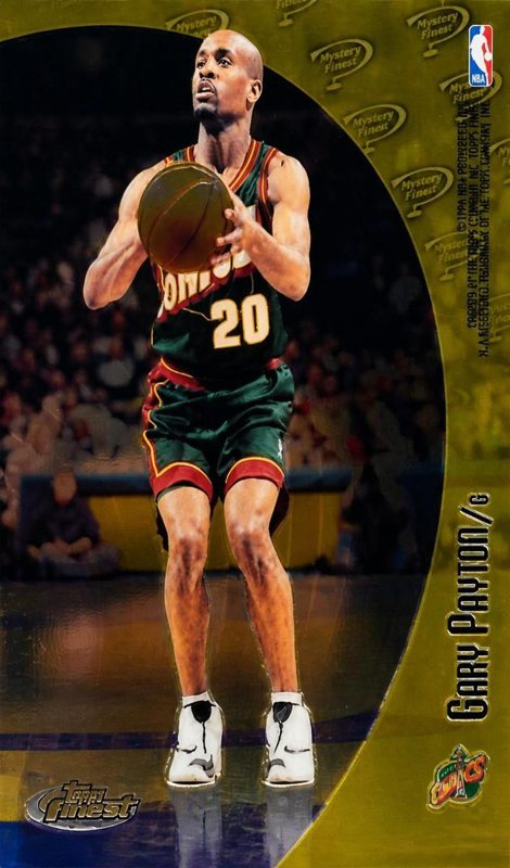 Gary Payton, 1998 Topps Finest Basketball
