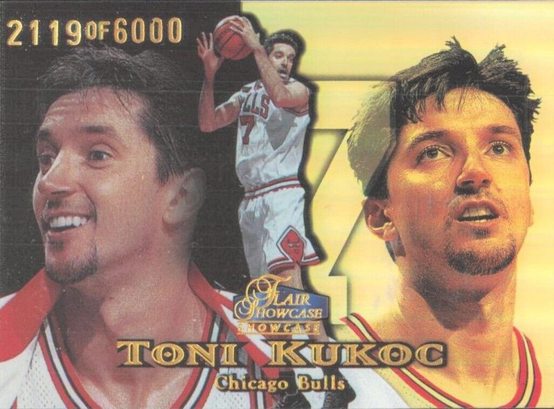 Toni Kukoc, 1998 Flair Showcase Basketball