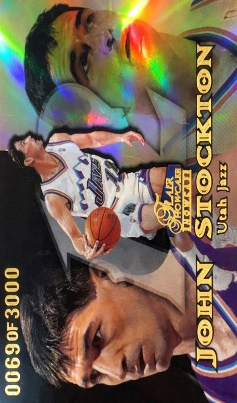 John Stockton, 1998 Flair Showcase Basketball