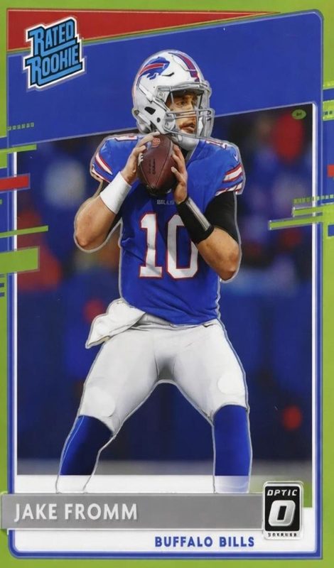 Jake Fromm, 2020 Donruss Optic Football