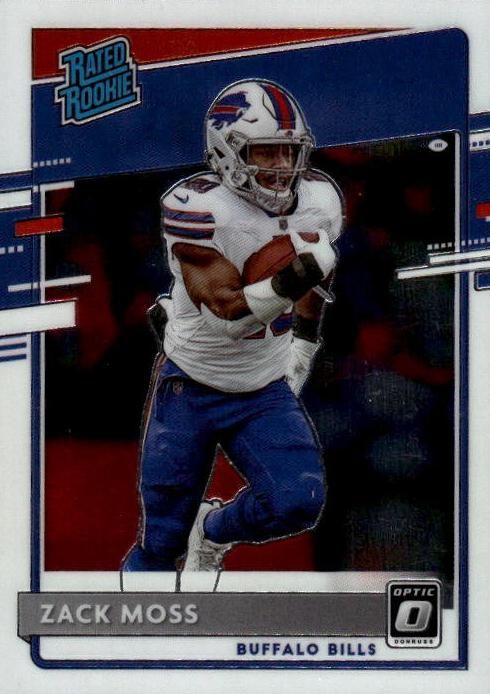 Zack Moss, 2020 Donruss Optic Football