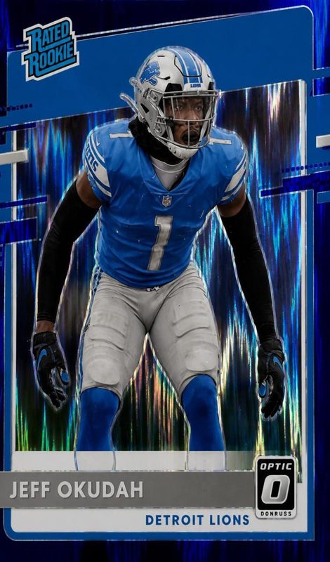 Jeff Okudah, 2020 Donruss Optic Football