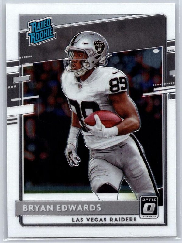 Bryan Edwards, 2020 Donruss Optic Football