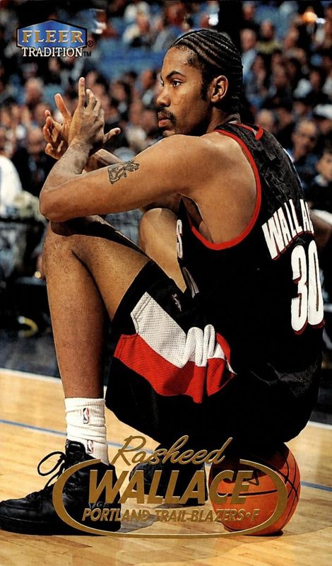 Rasheed Wallace, 1998 Fleer Tradition Basketball