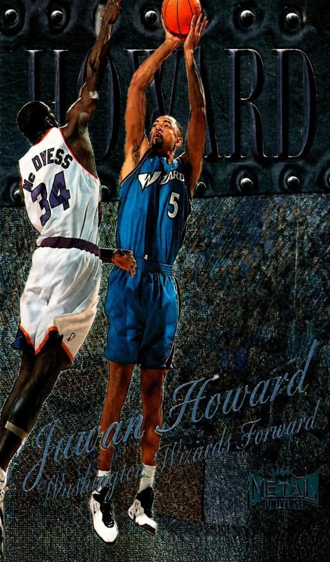Juwan Howard, 1998 Metal Universe Basketball