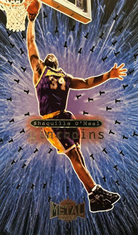 Shaquille O'Neal, 1998 Metal Universe Basketball