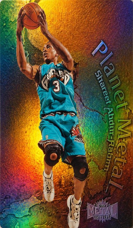 Shareef Abdur-Rahim, 1998 Metal Universe Basketball