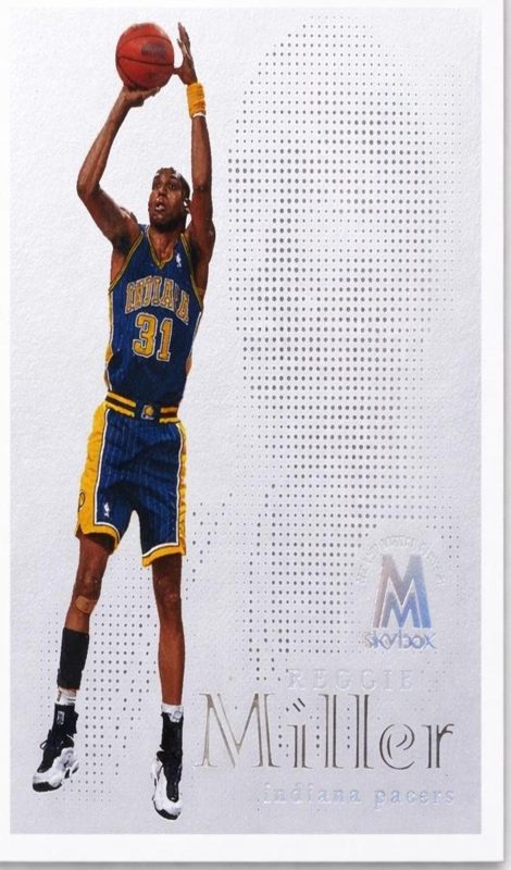 Reggie Miller, 1998 Skybox Molten Metal Basketball