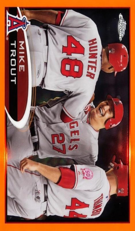 Mike Trout, 2012 Topps Chrome Baseball