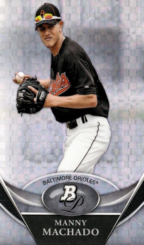Manny Machado, 2011 Bowman Platinum Baseball
