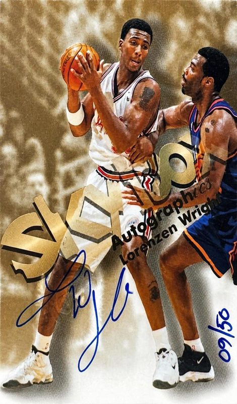 Lorenzen Wright, 1998 Skybox Premium Basketball
