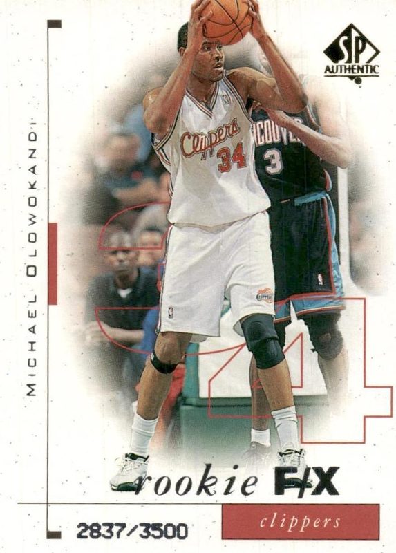 Michael Olowokandi, 1998 SP Authentic Basketball