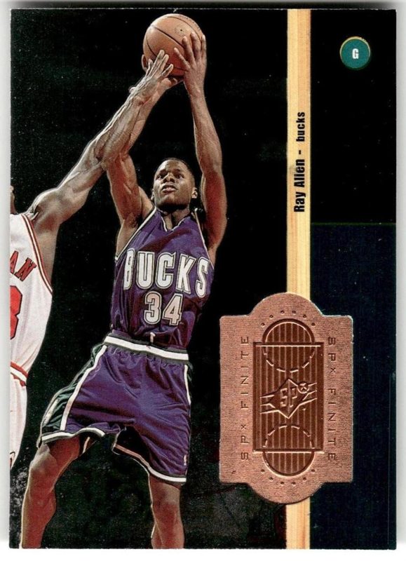 Ray Allen, 1998 SPx Finite Basketball