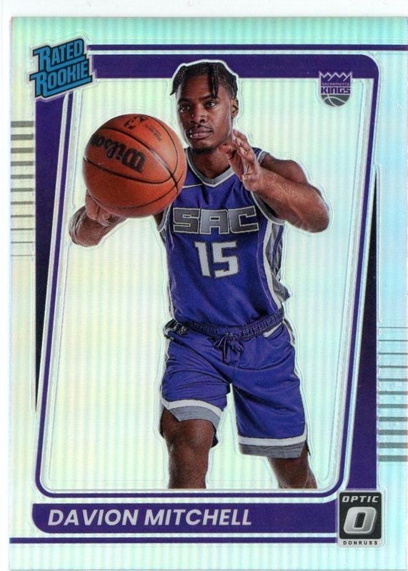 Davion Mitchell, 2021 Donruss Optic Basketball