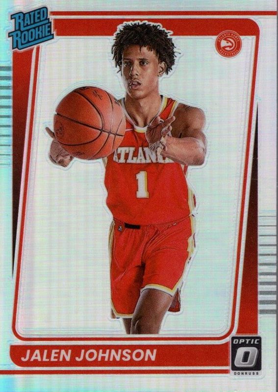 Jalen Johnson, 2021 Donruss Optic Basketball