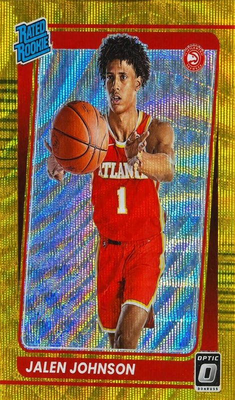 Jalen Johnson, 2021 Donruss Optic Basketball