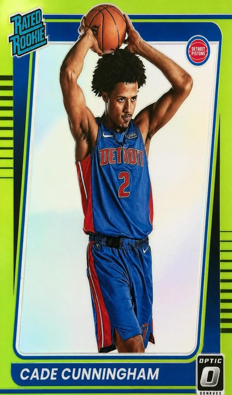Cade Cunningham, 2021 Donruss Optic Basketball