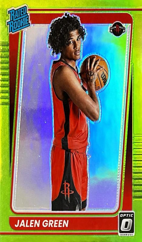 Jalen Green, 2021 Donruss Optic Basketball