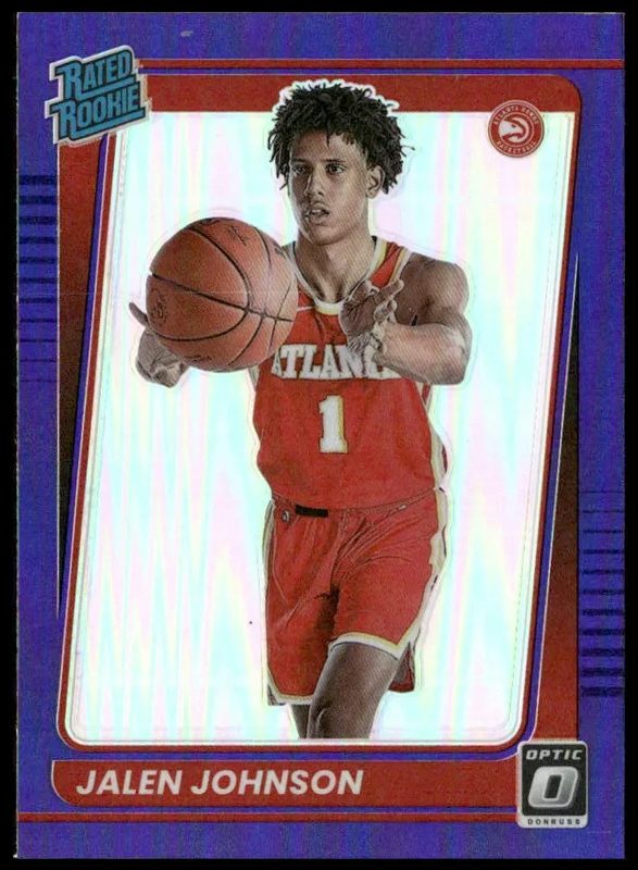 Jalen Johnson, 2021 Donruss Optic Basketball