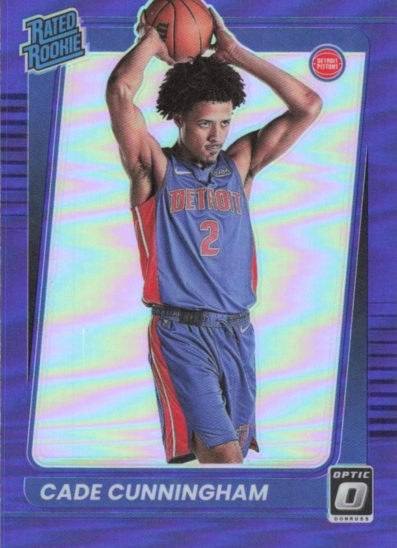 Cade Cunningham, 2021 Donruss Optic Basketball