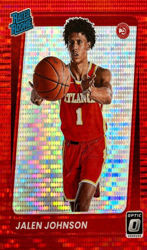 Jalen Johnson, 2021 Donruss Optic Basketball
