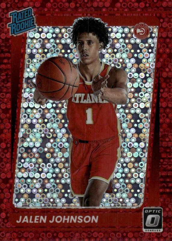 Jalen Johnson, 2021 Donruss Optic Basketball