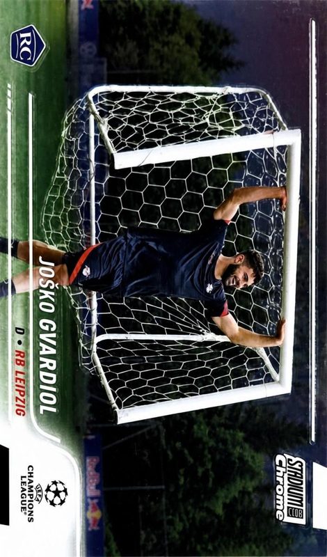 Josko Gvardiol, 2021 Topps Stadium Club Chrome UEFA Champions League Soccer
