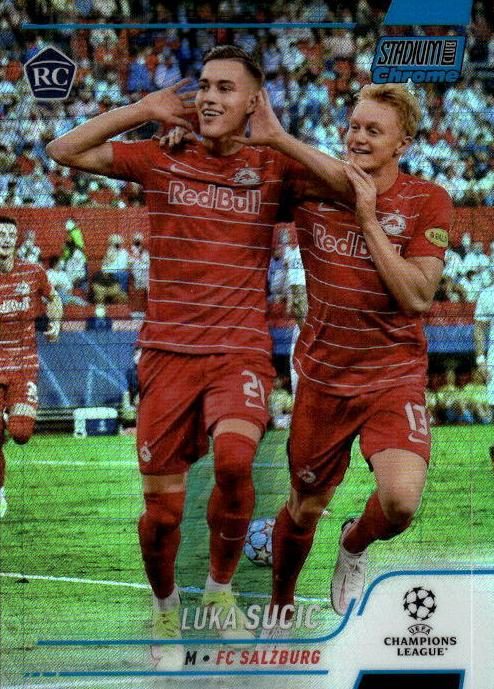 Luka Sucic, 2021 Topps Stadium Club Chrome UEFA Champions League Soccer