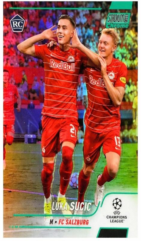Luka Sucic, 2021 Topps Stadium Club Chrome UEFA Champions League Soccer