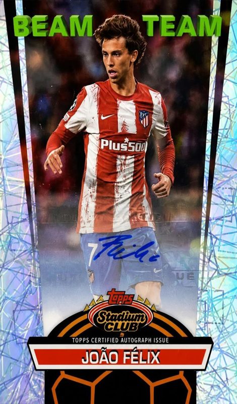 Joao Felix, 2021 Topps Stadium Club Chrome UEFA Champions League Soccer