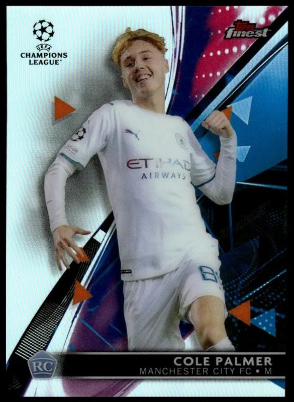 Cole Palmer, 2021 Topps Finest UEFA Champions League Soccer