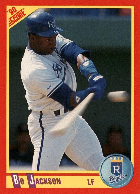 Bo Jackson, 1990 Score Baseball