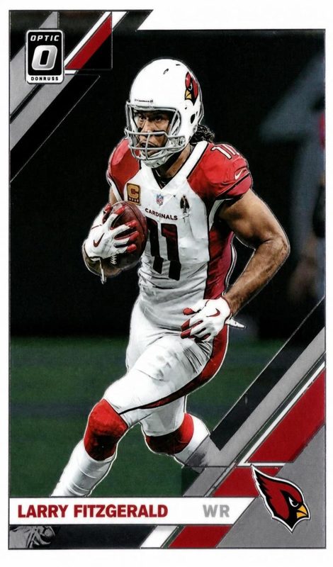 Larry Fitzgerald, 2019 Donruss Optic Football