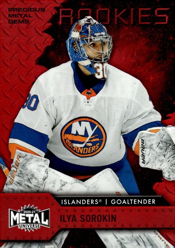 Ilya Sorokin, 2020 Skybox Metal Universe Hockey