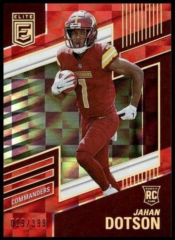 Jahan Dotson, 2022 Donruss Elite Football