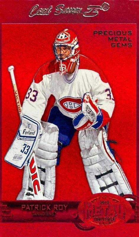 Patrick Roy, 2012 Fleer Retro Hockey