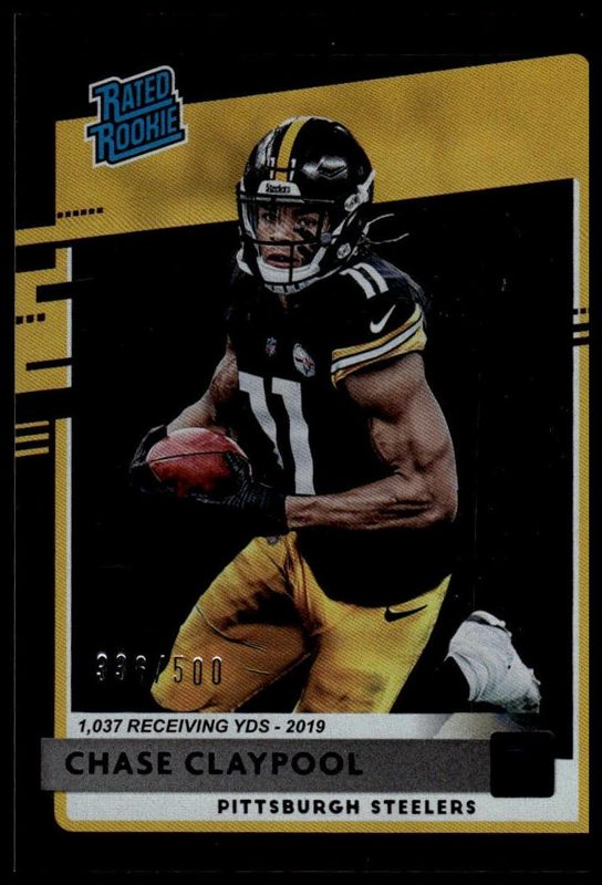 Chase Claypool, 2020 Panini Donruss Football