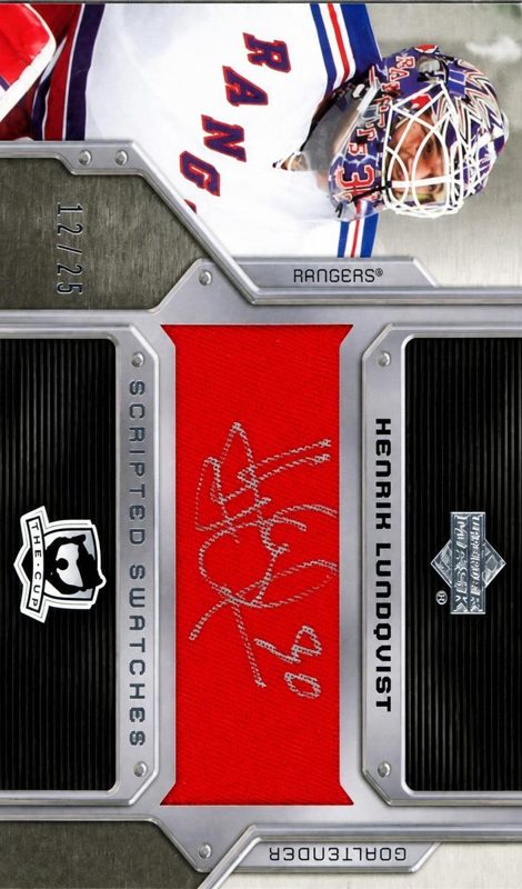 Henrik Lundqvist, 2006 Upper Deck The Cup Hockey