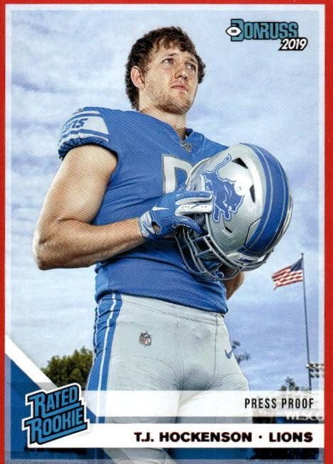 T.J. Hockenson, 2019 Panini Donruss Football