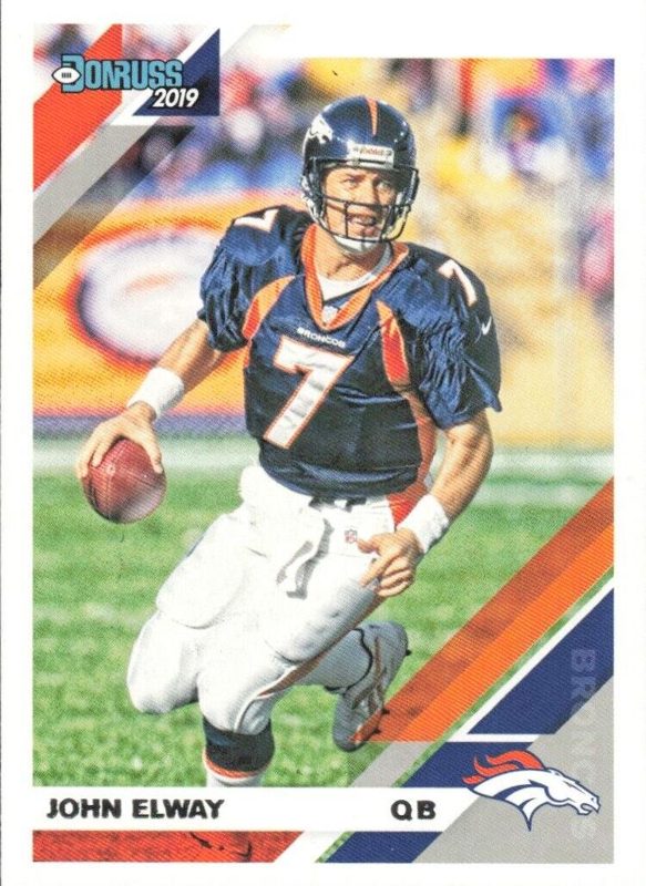 John Elway, 2019 Panini Donruss Football