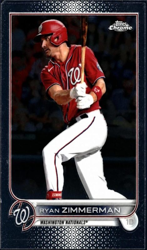 Ryan Zimmerman, 2022 Topps Chrome Baseball