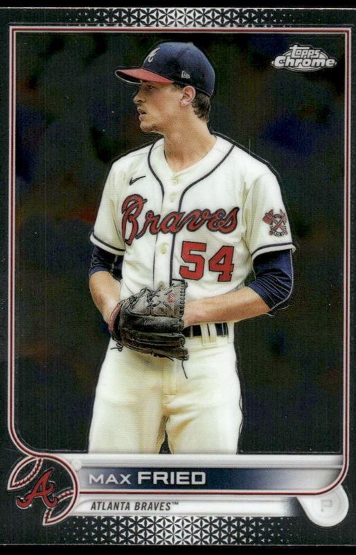 Max Fried, 2022 Topps Chrome Baseball